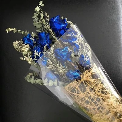 Rouleau de cellophane à fleurs en polypropylène