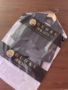 sacs de nettoyage à sec en plastique transparent